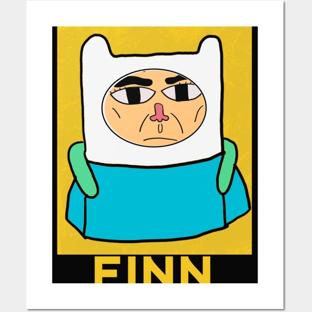 FINN Ugly Face Wall Art by HijriFriza